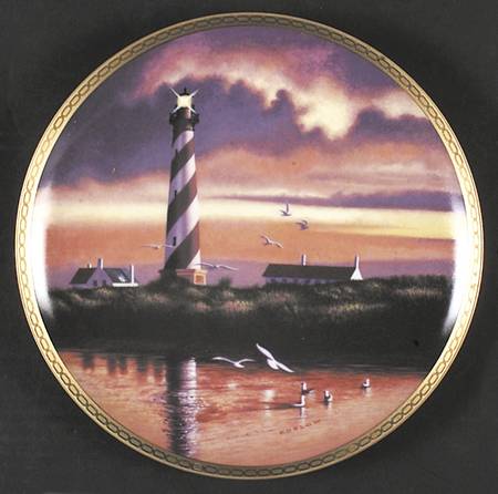American Lighthouses Cape Hatteras - No Box by Hamilton Collection