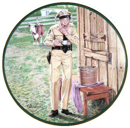 The Andy Griffith Show A Startling Conclusion - No Box by Hamilton Collection
