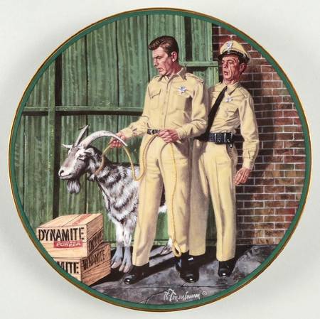 The Andy Griffith Show An Explosive Situation - No Box by Hamilton Collection