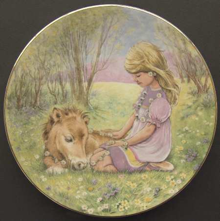 A Childs Blessing Sabbath-Bonny&Blithe&Good&Gay - No Box by Hamilton Collection