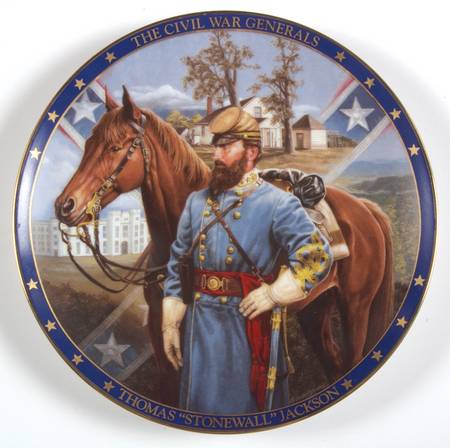 Civil War Generals Thomas Stonewall Jackson - No Box by Hamilton Collection