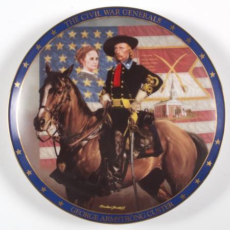 Civil War Generals George Armstrong Custer - No Box by Hamilton Collection