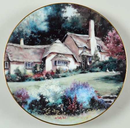 English Country Cottages Lorna Doone Cottage - No Box by Hamilton Collection