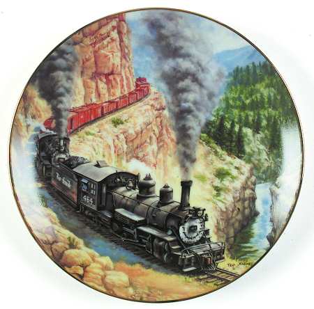 Golden Age of American Railroad  Above The Canyon - No Box