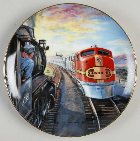 Golden Age of American Railroad  The Santa Fe Super Chief - No Box