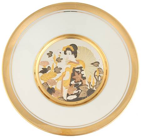 Japanese Floral Calender by Hamilton Collection