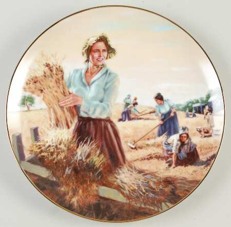 Little House On The Prairie The Woman's Harvest - Boxed by Hamilton Collection