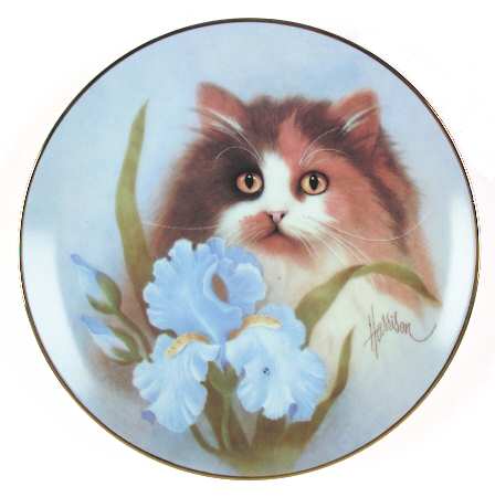 Petals & Purrs Summer Sunshine - No Box by Hamilton Collection