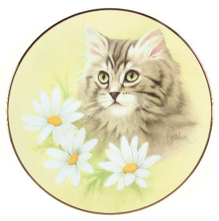 Petals & Purrs Spring Fever - No Box by Hamilton Collection