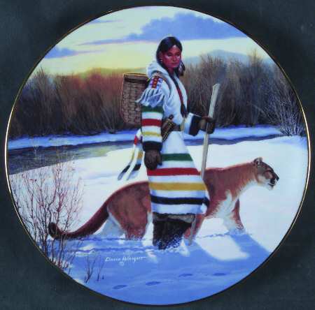 Princesses of the Plains Winter's Rose - No Box by Hamilton Collection