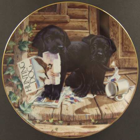 Puppy Playtime Cabin Fever-Black Labrador - Boxed