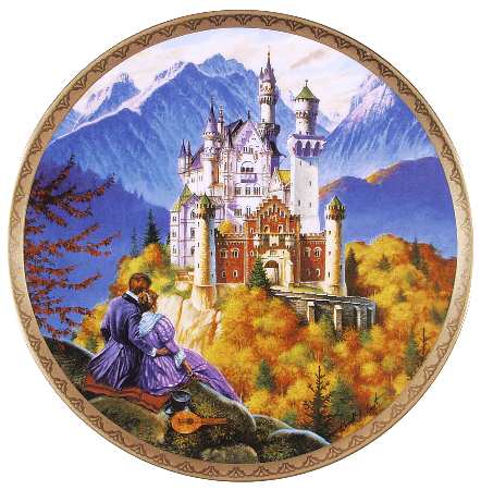 Romantic Castles Of Europe Ludwig's Castle - With Box