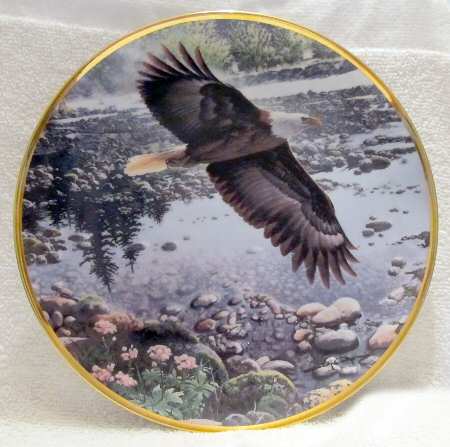 Seasons of Bald Eagle Spring On The River - Boxed by Hamilton Collection