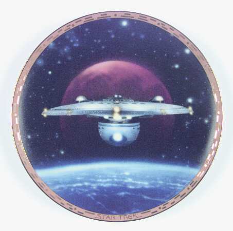 Star Trek-The Voyagers U.S.S. Excelsior - No Box by Hamilton Collection