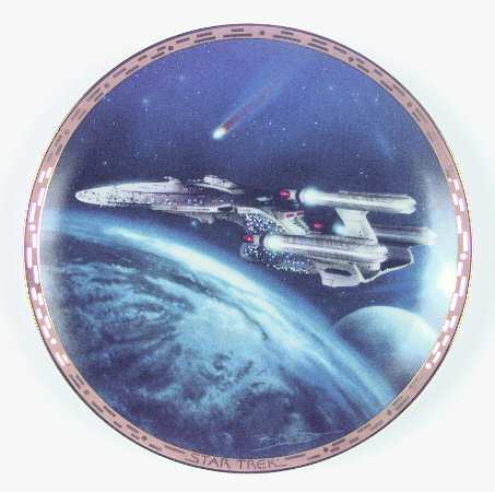 Star Trek-The Voyagers Triple Nacelled U.S.S. Enterprise - No Box by Hamilton Collection