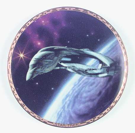 Star Trek-The Voyagers Romulan Warbird - No Box by Hamilton Collection