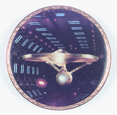 Star Trek-The Voyagers U.S.S. Enterprise Ncc-1701a - No Box by Hamilton Collection