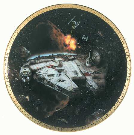 Star Wars Space Vehicles by Hamilton Collection