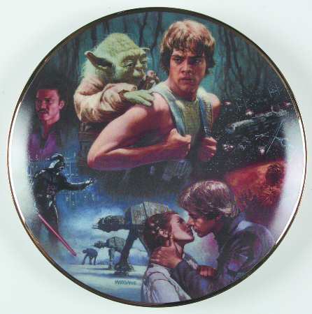 Star Wars Trilogy Empire Strikes Back - No Box by Hamilton Collection
