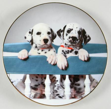 Those Delightful Dalmatians Naptime Already - No Box by Hamilton Collection