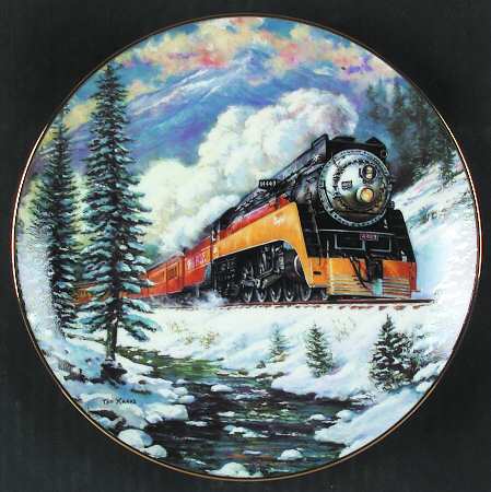 Winter Rails Daylight Run - No Box by Hamilton Collection