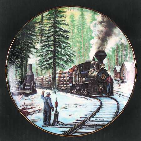 Winter Rails Timber Line - No Box by Hamilton Collection