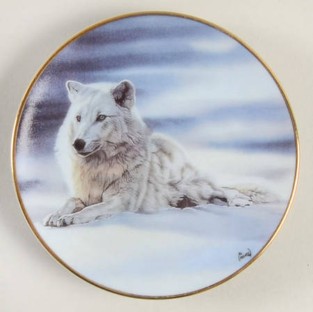 Year of the Wolf-Mini Solitude - No Box by Hamilton Collection