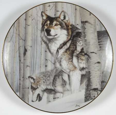 Year of the Wolf-Mini by Hamilton Collection
