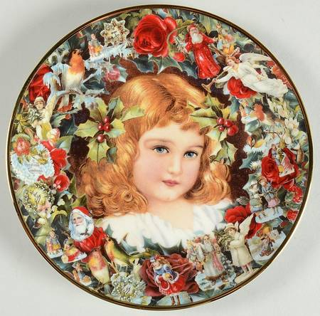 Victorian Christmas Memories Mistletoe And Holly - No Box