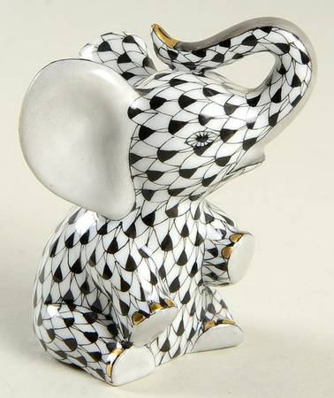 Elephants Baby Elephant-Black - No Box