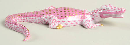 Reptiles-Snakes Small Alligator-Raspberry - No Box