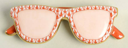 Manmade Objects Sunglasses-Rust - No Box