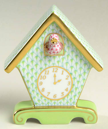 Manmade Objects Cuckoo Clock-Key Lime - No Box