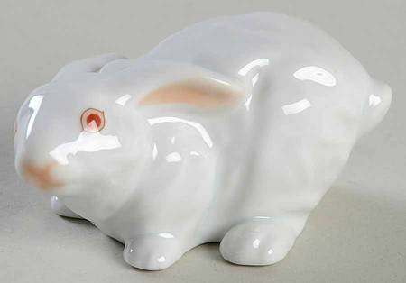 Rabbits & Bunnies (Single) Bunny-Natural/White - No Box