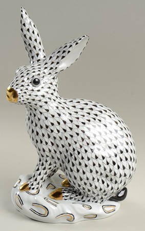 Rabbits & Bunnies (Single) Rabbit-Black - No Box