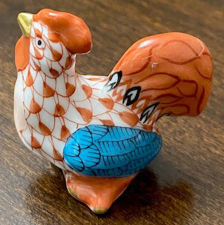 Roosters Mini Rooster-Rust - No Box