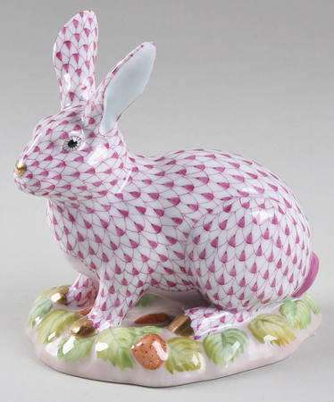 Rabbits & Bunnies (Single) Berry Bunny-Raspberry - No Box