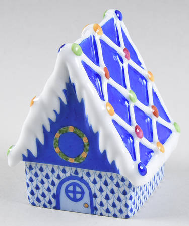 Manmade Objects Gingerbread House-Sapphire - No Box