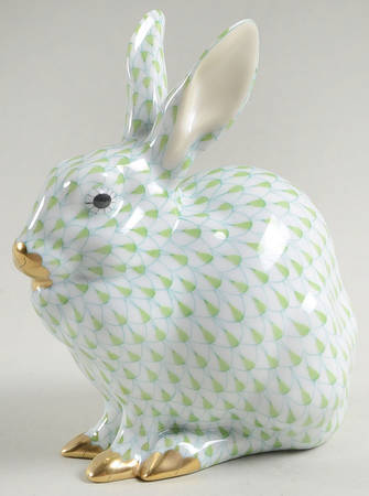 Rabbits & Bunnies (Single) Bunny Sitting-Key Lime - No Box