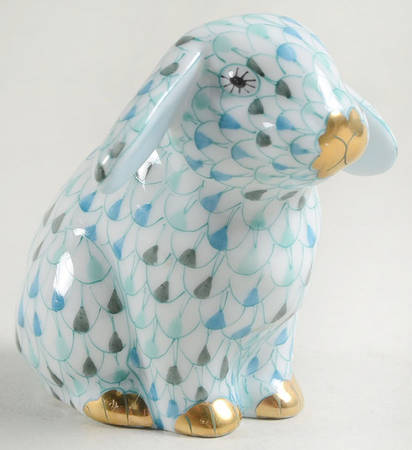 Rabbits & Bunnies (Single) Sitting Lop Ear Bunny-Mosaic - No Box