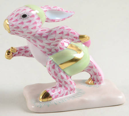 Rabbits-Bunnies (Sports) Running Bunny-Raspberry - No Box