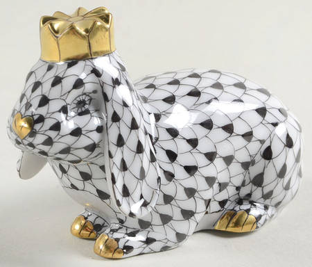Rabbits & Bunnies (Single) Royal Bunny-Black - No Box