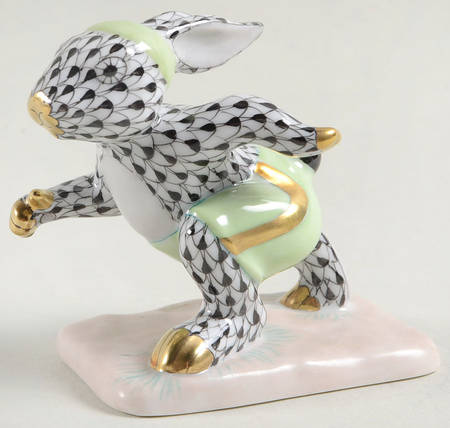 Rabbits-Bunnies (Sports) by Herend