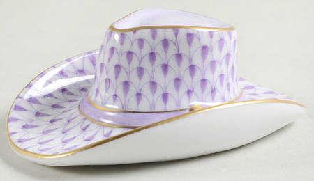 Manmade Objects Cowboy Hat-Lilac - No Box