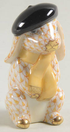 Rabbits & Bunnies (Single) Beret Bunny-Butterscotch - No Box