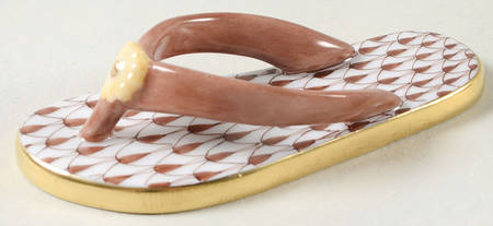 Manmade Objects Flip Flop-Chocolate - No Box