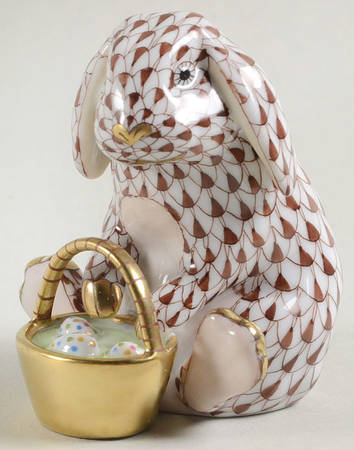 Rabbits-Bunnies (Holidays-Seasonal) Eggstravagant Rabbit-Chocolate - No Box
