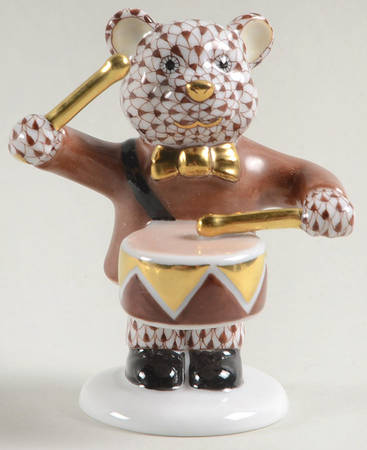 Childrens's Gifts & Toys Little Drummer Bear-Chocolate - No Box