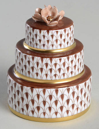 Manmade Objects Wedding Cake-Chocolate - No Box