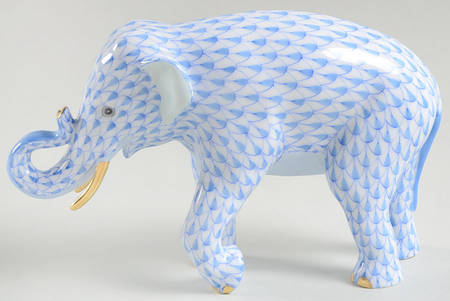 Elephants Asian Elephant-Blue - No Box